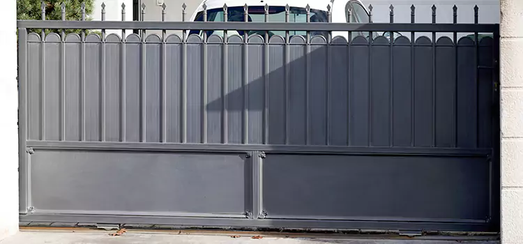 Metal Driveway Gate Installation New London